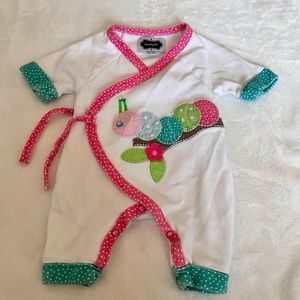 Beautiful Mud Pie onsie